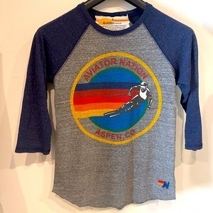 Aviator Nation • Sm • baseball tee